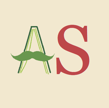 Logo du site Altius Star, un A en forme de livre avec la barre au mileu du en en forme de moustache.